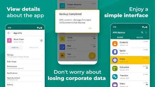 Скриншот 3 — APK Backup & App Recovery