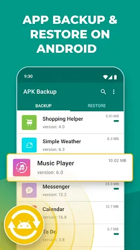 Скриншот 4 — APK Backup & App Recovery