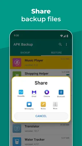 Скриншот 8 — APK Backup & App Recovery