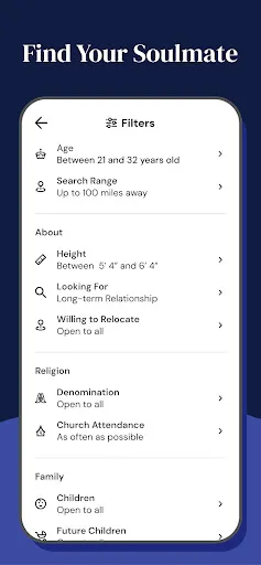 Скриншот 4 — Ark - Christian Dating App