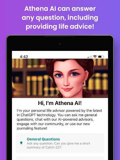 Скриншот 7 — Athena AI Life AdvisorGPT