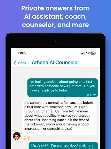 Скриншот 8 — Athena AI Life AdvisorGPT