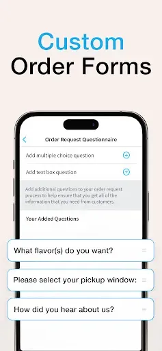 Скриншот 4 — Bakesy: Home Bakery Biz App