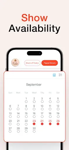 Скриншот 6 — Bakesy: Home Bakery Biz App