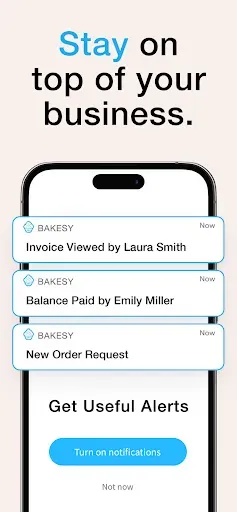 Скриншот 7 — Bakesy: Home Bakery Biz App