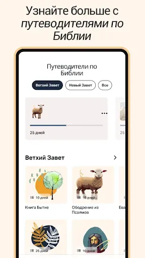 Скриншот 5 — Приложение Библия Lite