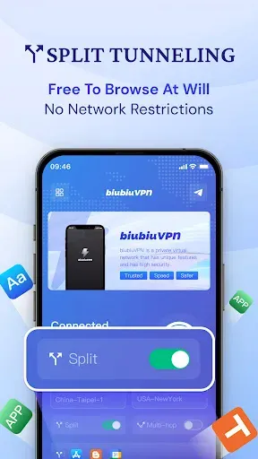 Скриншот 3 — VPN - biubiuVPN Fast & Secure