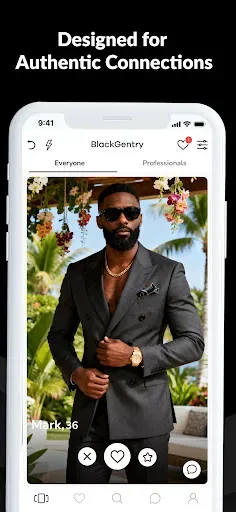 Скриншот 3 — BlackGentry: Black Dating App