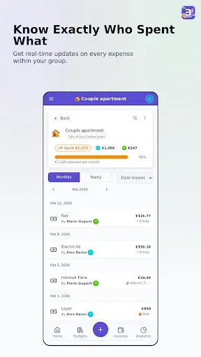 Скриншот 3 — Boney – Shared Budget