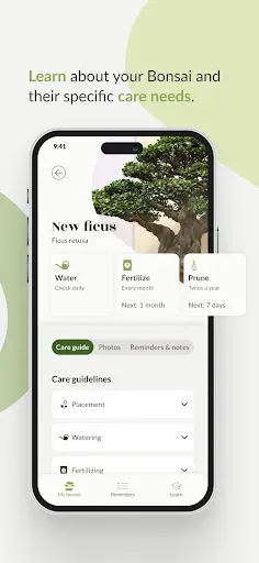 Скриншот 7 — Bonsai Care App