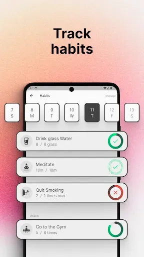 Скриншот 3 — Bullet - Journal & Planner