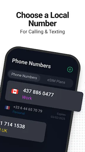 Скриншот 2 — Call.com: 2nd Phone Number App