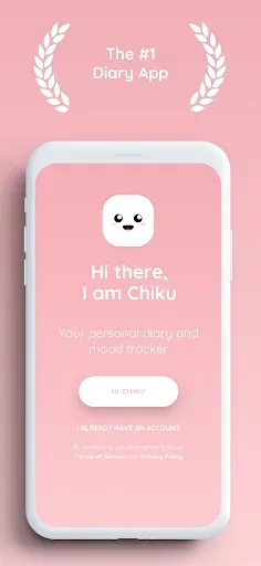 Скриншот 1 — Chiku – Journal & Mood Tracker