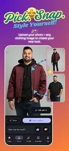Скриншот 3 — ClothShift – AI Fashion Try-On