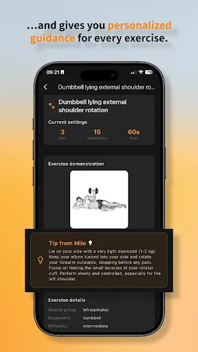 Скриншот 3 — Coach Milo - AI Fitness Coach