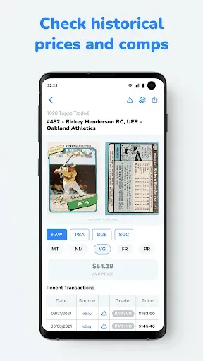 Скриншот 4 — CollX: Sports Card Scanner