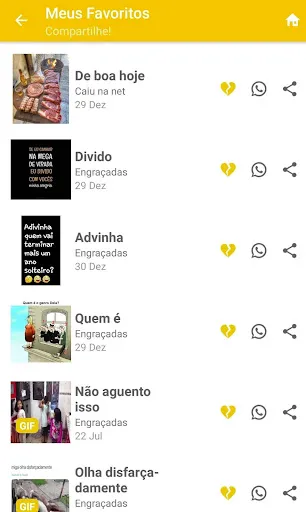 Скриншот 4 — Zap Zuera - Imagens e Vídeos E