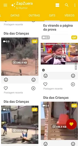Скриншот 5 — Zap Zuera - Imagens e Vídeos E