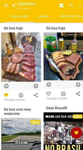 Скриншот 6 — Zap Zuera - Imagens e Vídeos E