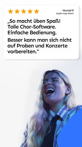 Скриншот 5 — cori - Die App für Chöre