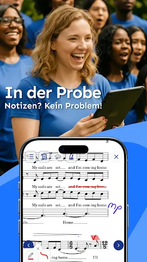 Скриншот 6 — cori - Die App für Chöre