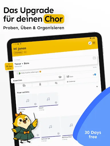 Скриншот 7 — cori - Die App für Chöre