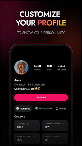 Скриншот 5 — QuizApp: Quiz & Trivia Network