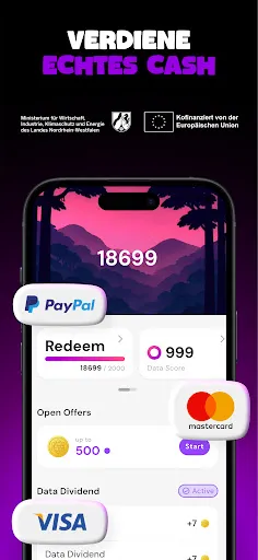 Скриншот 2 — Datapods: Geld für deine Daten