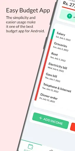 Скриншот 2 — DigiBudget: Expense Tracker