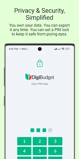 Скриншот 5 — DigiBudget: Expense Tracker