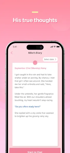 Скриншот 4 — Dokichat - Romantic AI Chats