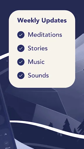 Скриншот 2 — Doze - Sleep Sounds & Stories