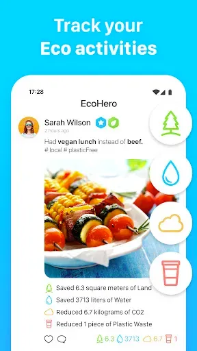 Скриншот 2 — EcoHero - Eco Activity Tracker