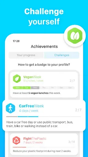 Скриншот 5 — EcoHero - Eco Activity Tracker