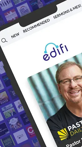 Скриншот 1 — Edifi Christian Podcast Player