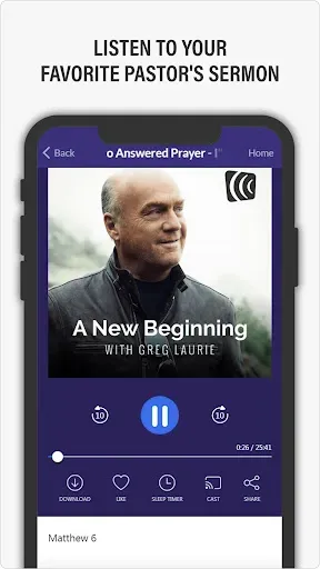 Скриншот 4 — Edifi Christian Podcast Player