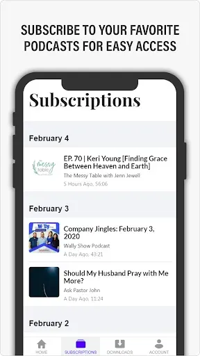 Скриншот 7 — Edifi Christian Podcast Player