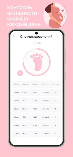 Скриншот 6 — Belo: Беременность по неделям