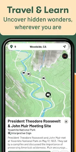 Скриншот 2 — ExploreHere - Roadtrip Guide