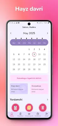 Скриншот 3 — Femmy - Ayollar Kalendari