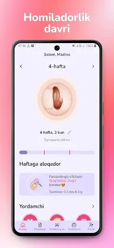 Скриншот 4 — Femmy - Ayollar Kalendari