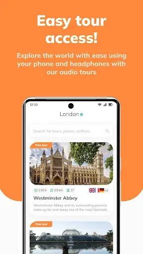 Скриншот 2 — Flat Planet－Audio Travel Guide