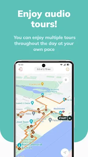 Скриншот 3 — Flat Planet－Audio Travel Guide