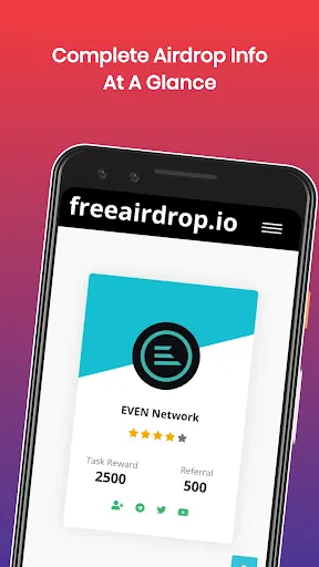 Скриншот 7 — FreeAirdrop - Crypto Airdrops
