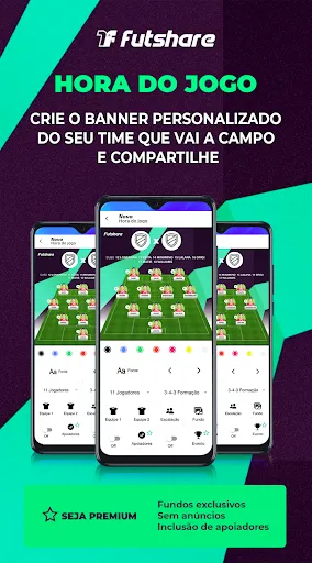 Скриншот 3 — Futshare : Flyer Esportivo