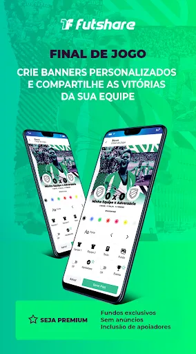 Скриншот 4 — Futshare : Flyer Esportivo