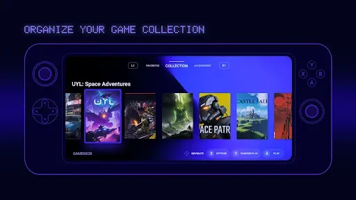 Скриншот 1 — Gamedeck - The Game Launcher