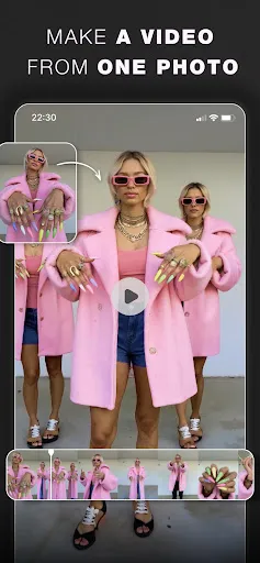 Скриншот 5 — Glam AI: Video & Photo Editor