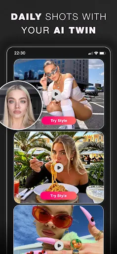 Скриншот 6 — Glam AI: Video & Photo Editor