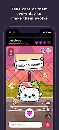 Скриншот 3 — SUSH Grow cute virtual animal